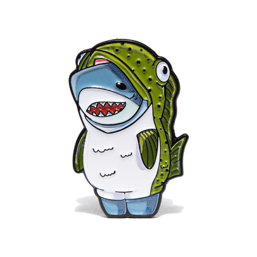 SCH X LEEN CUSTOMS - SHARKS IN DISGUISE PIN