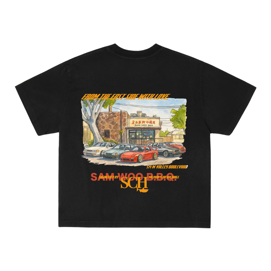 SCH x Sam Woo BBQ From The East Side, w/Love Old School Tee and Dinner May 30, 2026