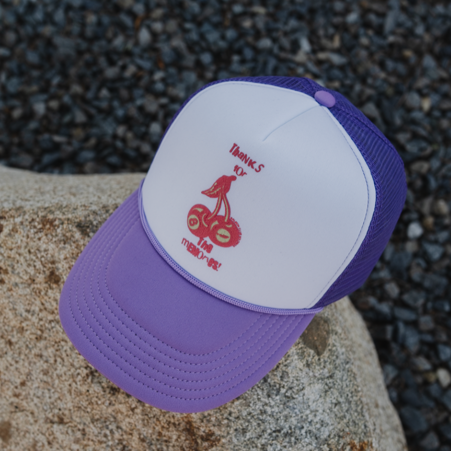 THANKS 4 THE MEMORIES TRUCKER HAT