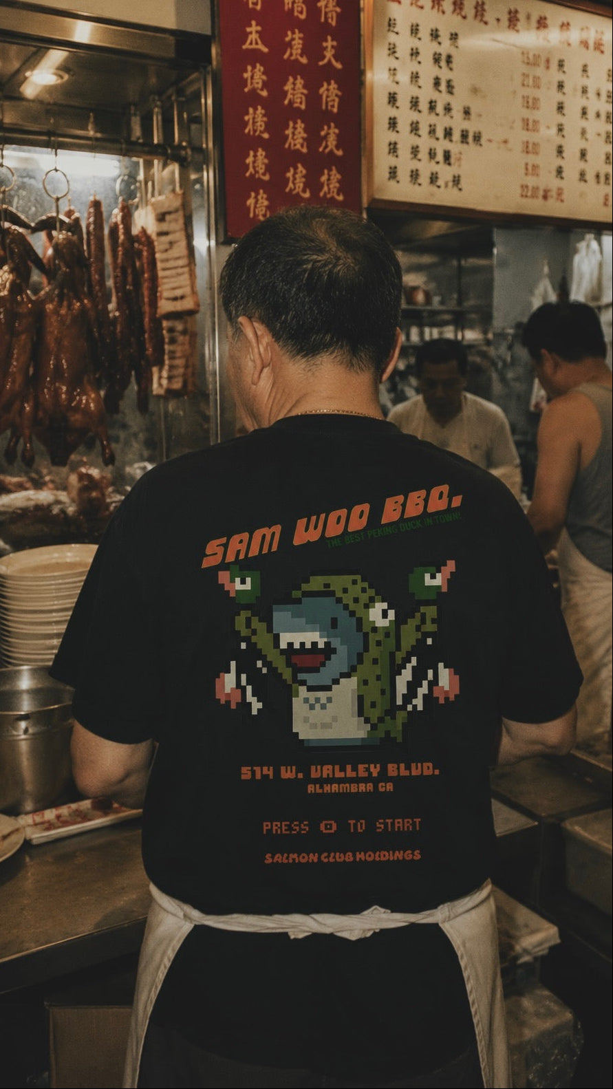 SCH x Sam Woo BBQ From the East Side w/Love Duck Hunt Tee and Dinner May 30, 2026