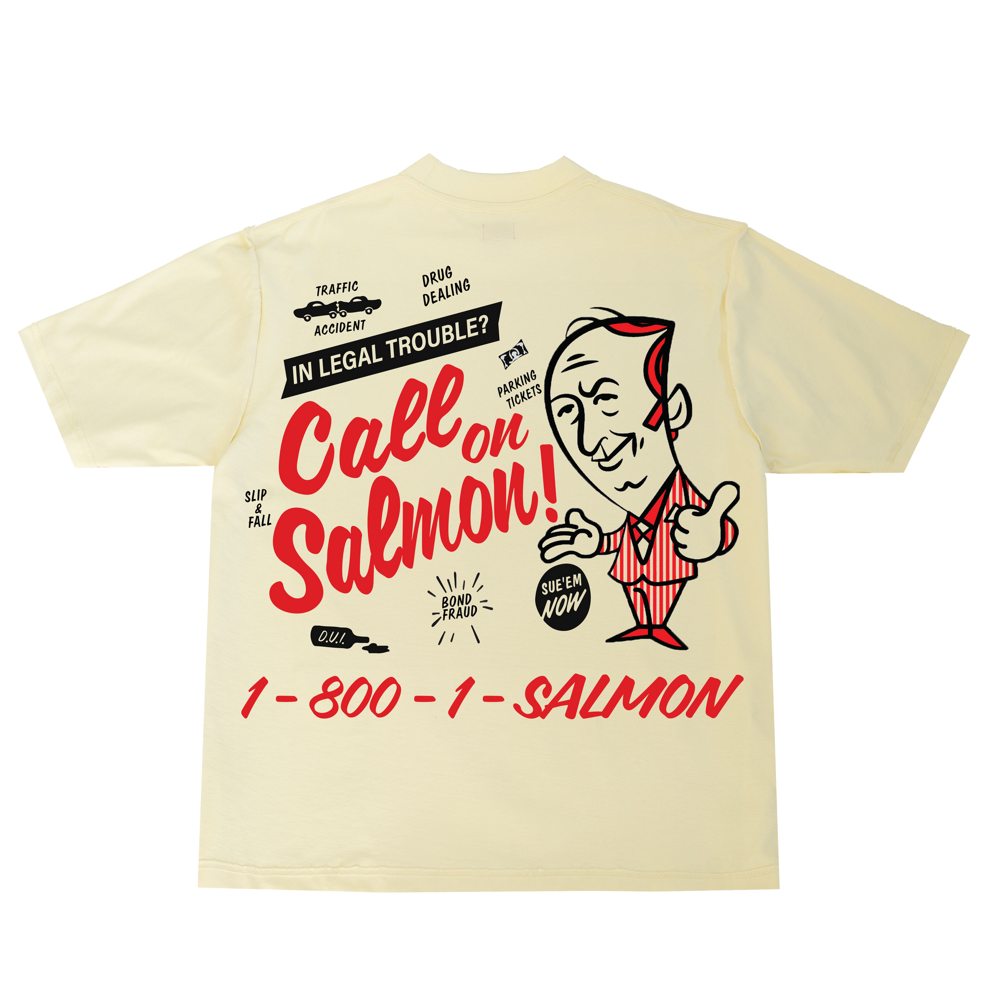 Call On Salmon Tee